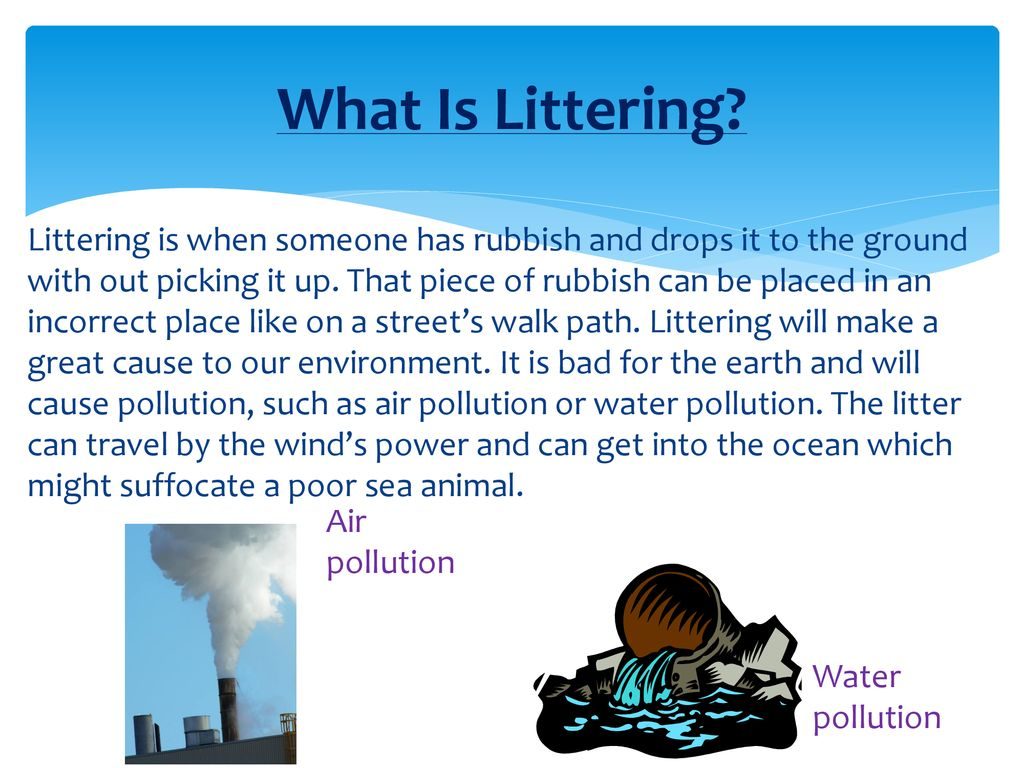 air pollution for kids facts